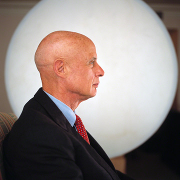 assignment for Money Magazine, profile shot, portrait of Peter Cundill